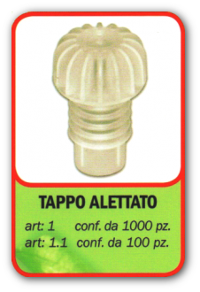 TAPPO ALETTATO