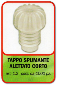 TAPPO SPUMANTE ALETTATO CORTO