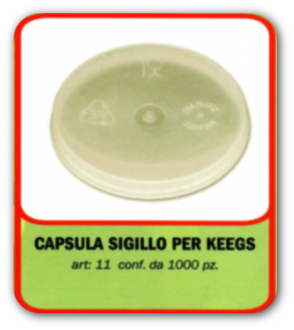 CAPSULA SIGILLO PER KEEGS