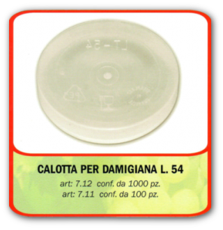 CALOTTA PER DAMIGIANA L. 54