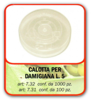 CALOTTA PER DAMIGIANA L. 5