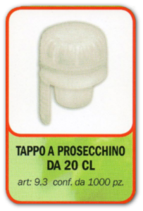 TAPPO A PROSECCHINO DA 20 CL